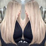 K-tips 26” 200 grams hair & install